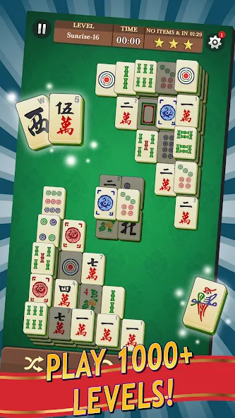 Mahjong (Маджонг)  [МОД Бесконечные деньги] Screenshot 1