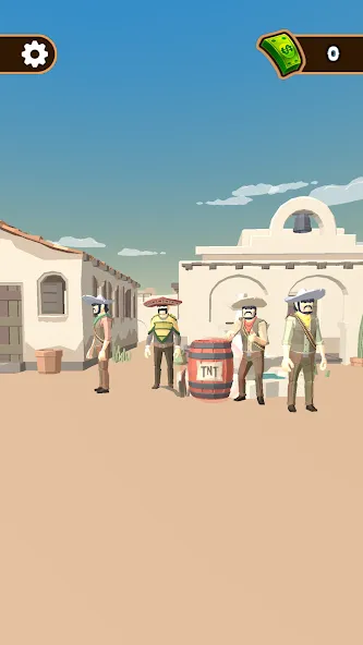 Western Cowboy: Shooting Game (Вестерн Каубой)  [МОД Menu] Screenshot 2