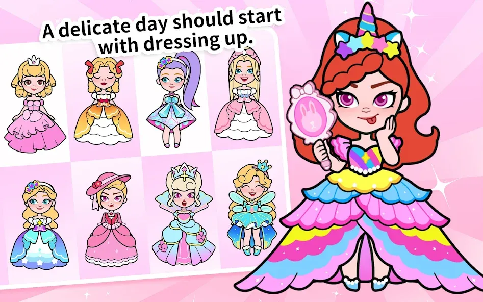 Paper Princess's Dream Castle  [МОД Меню] Screenshot 2