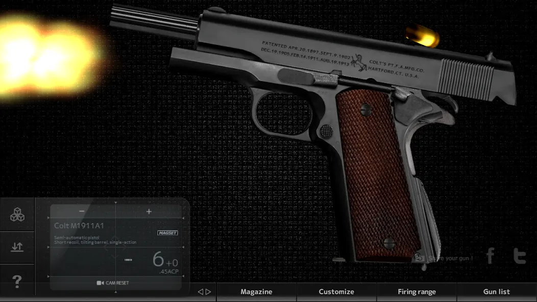 Magnum3.0 Gun Custom Simulator  [МОД Бесконечные деньги] Screenshot 1