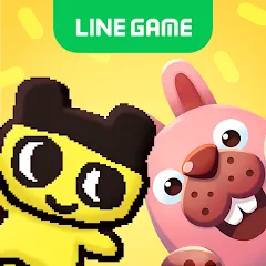 Взломанная LINE ポコパンタウン-楽しめるステージ満載パズルゲーム  [МОД Много монет] - стабильная версия apk на Андроид