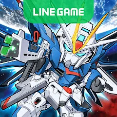 Скачать взломанную LINE: Gundam Wars (Лайн)  [МОД Unlimited Money] - полная версия apk на Андроид