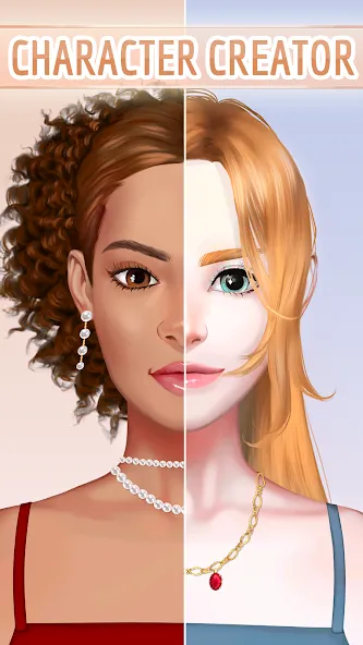 Avatar Character: Girl Creator  [МОД Бесконечные деньги] Screenshot 2