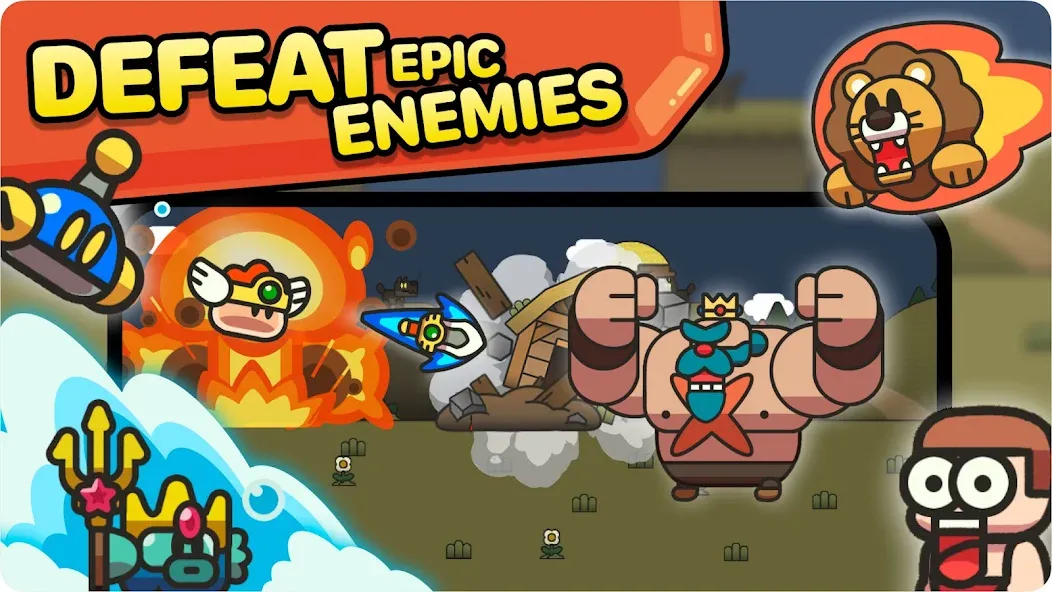 Legend of Slime: Idle RPG War (Легенда о слизи)  [МОД Mega Pack] Screenshot 3