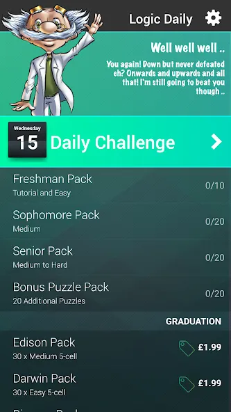 Logic Puzzles Daily - Solve Lo (Лоджик Пазлз Дейли)  [МОД Много монет] Screenshot 2