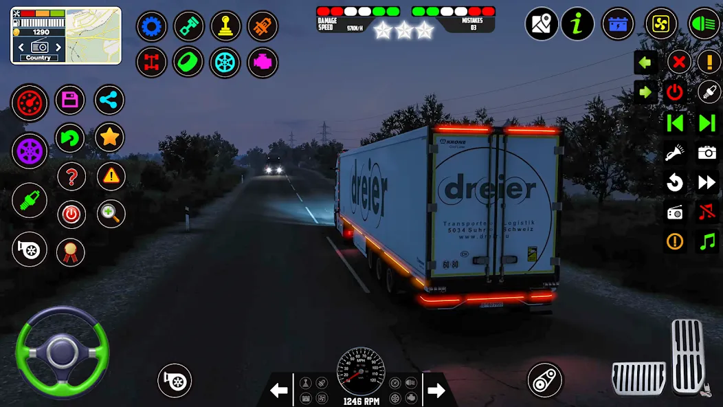 City Truck Simulator 2023  [МОД Бесконечные монеты] Screenshot 3