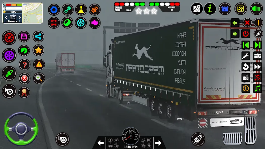 City Truck Simulator 2023  [МОД Бесконечные монеты] Screenshot 5