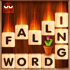 Скачать взломанную Falling Word Games - Addictive (Фоллинг Уорд Геймс)  [МОД Бесконечные монеты] - последняя версия apk на Андроид