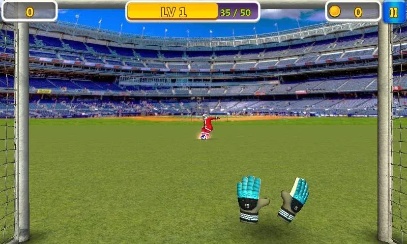 Super Goalkeeper - Soccer Game (упер Вратарь)  [МОД Все открыто] Screenshot 3