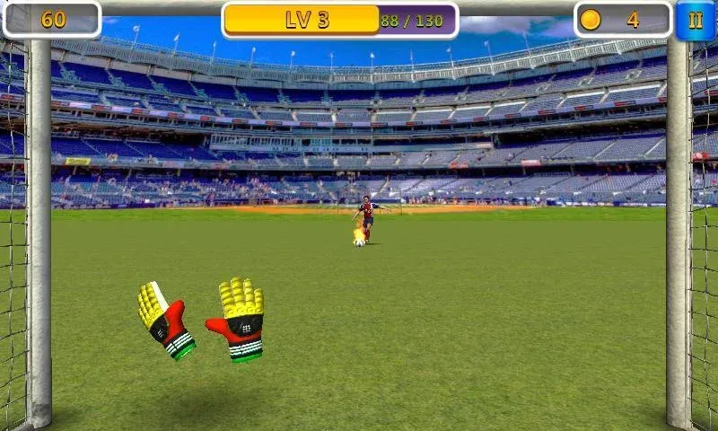 Super Goalkeeper - Soccer Game (упер Вратарь)  [МОД Все открыто] Screenshot 4