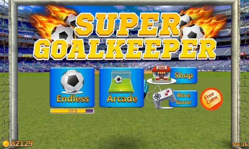 Super Goalkeeper - Soccer Game (упер Вратарь)  [МОД Все открыто] Screenshot 5