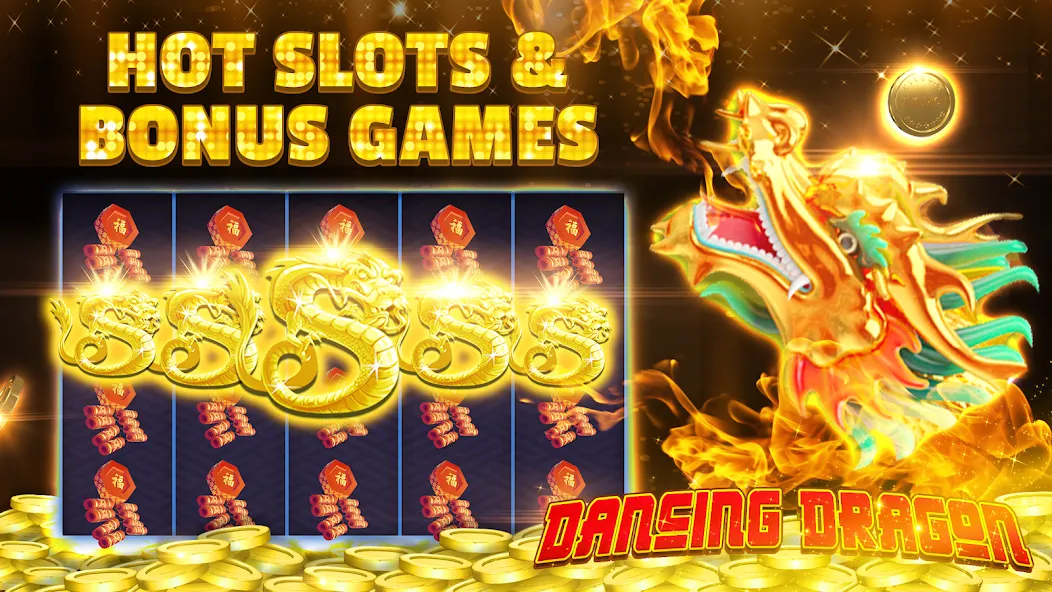 OMG! Fortune Casino Slot Games  [МОД Меню] Screenshot 2