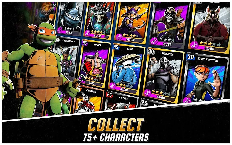 Ninja Turtles: Legends  [МОД Бесконечные монеты] Screenshot 4