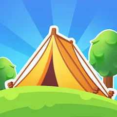 Скачать взлом Campsite Craze: Puzzle Merge (Кемпинговая Лихорадка)  [МОД Все открыто] - полная версия apk на Андроид