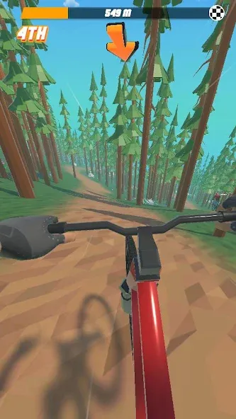 Bike Hill 3D (Байк Хилл 3Д)  [МОД Бесконечные монеты] Screenshot 4