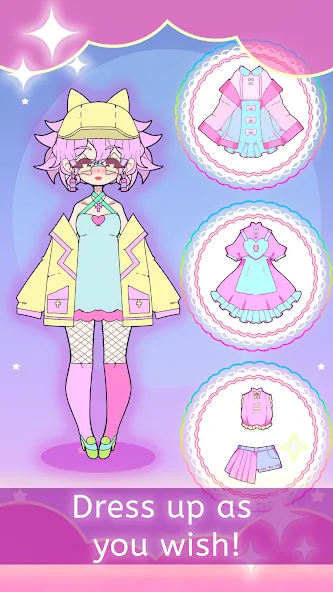 Moon's Closet dress up game  [МОД Menu] Screenshot 2