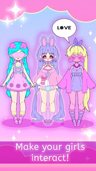 Moon's Closet dress up game  [МОД Menu] Screenshot 5