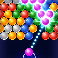 Взлом Bubble Shooter Games  [МОД Mega Pack] - последняя версия apk на Андроид