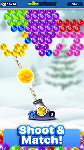 Bubble Pop Games: Shooter Cash  [МОД Mega Pack] Screenshot 3