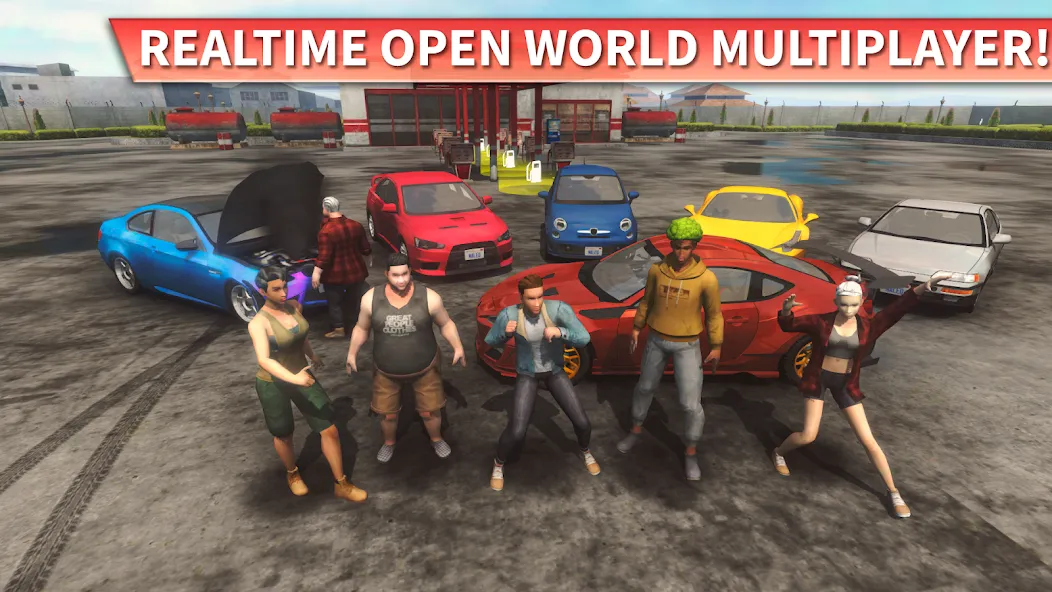 Car Driving Openworld (Кар Драйвинг Онлайн)  [МОД Unlimited Money] Screenshot 1