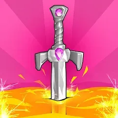 Скачать взломанную Sword Melter (Сворд Мелтер)  [МОД Меню] - стабильная версия apk на Андроид