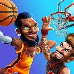 Скачать взломанную Basketball Arena: Online Game (Баскетбольная арена)  [МОД Mega Pack] - полная версия apk на Андроид