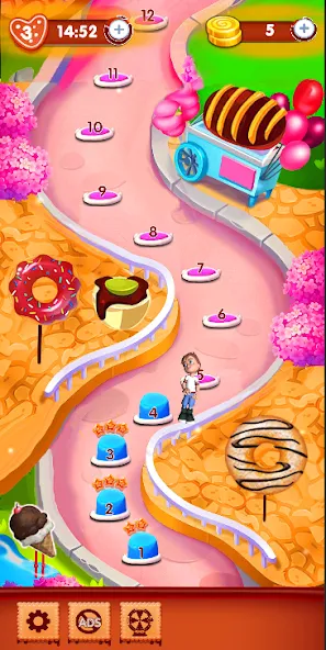 Candy Blast : candy love (Кэнди Бласт)  [МОД Menu] Screenshot 4