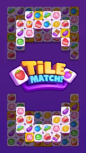 Tile Match - Matching Game (Тайл Матч)  [МОД Меню] Screenshot 5