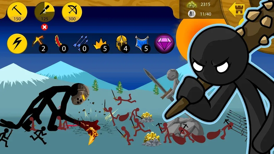 Stick War: Legacy (Стик Вар)  [МОД Unlimited Money] Screenshot 5