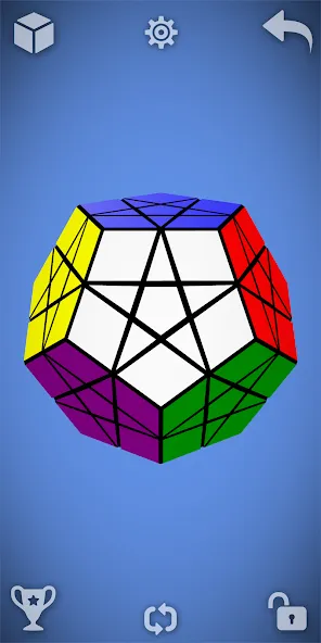 Magic Cube Rubik Puzzle 3D  [МОД Бесконечные деньги] Screenshot 3