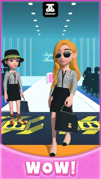 Catwalk Battle - Dress up! (Кэтволк Баттл)  [МОД Menu] Screenshot 4