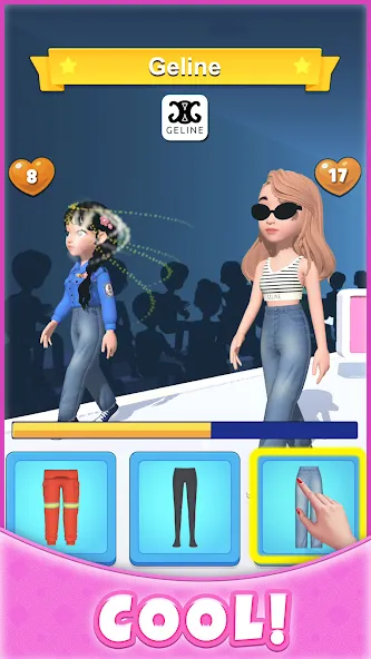 Catwalk Battle - Dress up! (Кэтволк Баттл)  [МОД Menu] Screenshot 5