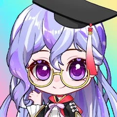 Скачать взломанную Chibi Doll: My School (Чиби Долл)  [МОД Меню] - стабильная версия apk на Андроид