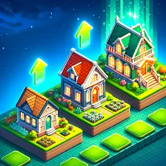 Взломанная Merge HomeTown: Merge Games  [МОД Unlimited Money] - полная версия apk на Андроид