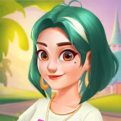 Скачать взломанную Gossip Harbor®: Merge & Story (Госсип Харбор)  [МОД Unlimited Money] - стабильная версия apk на Андроид