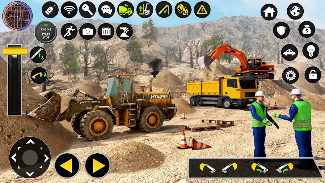 Construction Excavator Game 3D  [МОД Unlocked] Screenshot 5