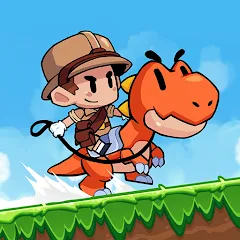 Скачать взломанную Super Meno - Jungle Platform (упер Мено)  [МОД Меню] - последняя версия apk на Андроид