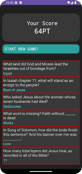 Bible Trivia (Библейские загадки)  [МОД Mega Pack] Screenshot 3