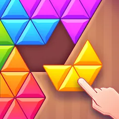 Скачать взлом Triangles & Blocks (Полиблок)  [МОД Меню] - полная версия apk на Андроид