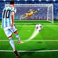 Скачать взломанную Football Strike: Online Soccer (Футбольный забастовка)  [МОД Unlimited Money] - стабильная версия apk на Андроид