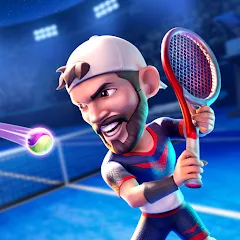 Взломанная Mini Tennis: Perfect Smash (Мини Теннис)  [МОД Unlimited Money] - полная версия apk на Андроид