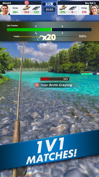 Ultimate Fishing! Fish Game  [МОД Mega Pack] Screenshot 2