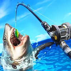 Взломанная Ultimate Fishing! Fish Game  [МОД Mega Pack] - полная версия apk на Андроид