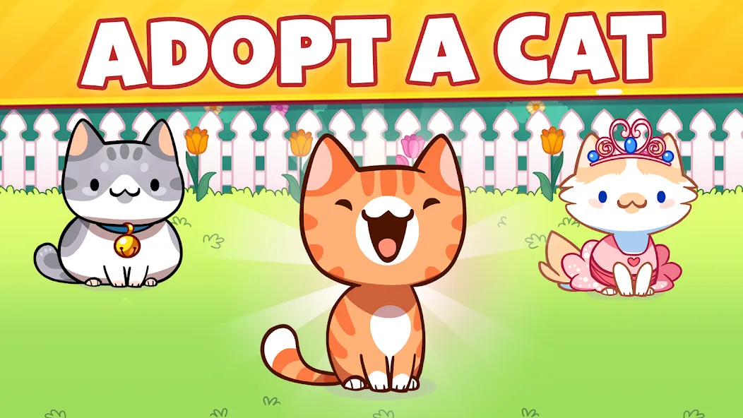 Cat Game - The Cats Collector!  [МОД Бесконечные монеты] Screenshot 1