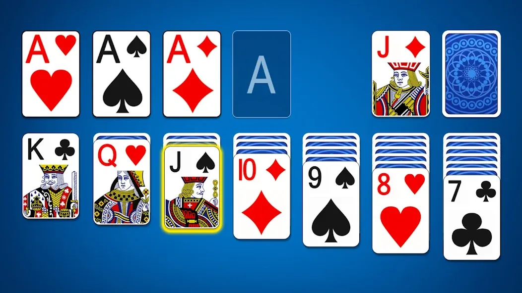 Solitaire Card Game (Солитер карточная игра)  [МОД Бесконечные деньги] Screenshot 1