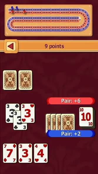 Cribbage (Криббидж)  [МОД Бесконечные монеты] Screenshot 2