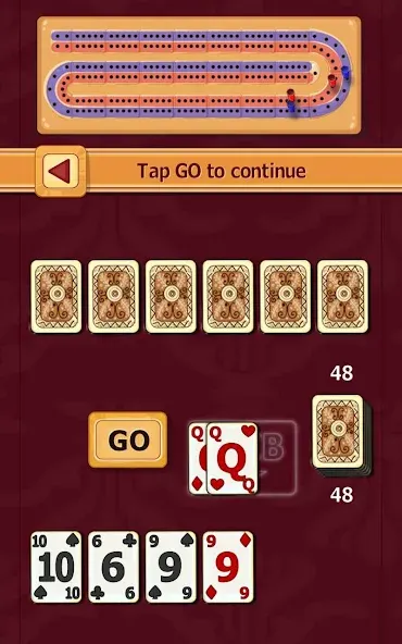 Cribbage (Криббидж)  [МОД Бесконечные монеты] Screenshot 5