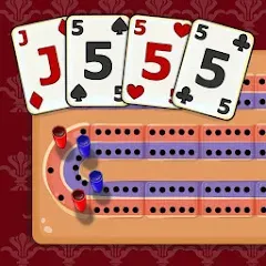 Скачать взломанную Cribbage (Криббидж)  [МОД Бесконечные монеты] - последняя версия apk на Андроид