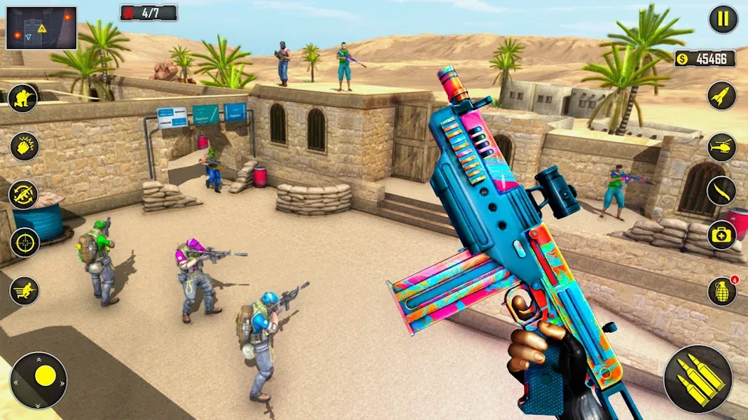 Fps Shooting Strike: Gun Games  [МОД Menu] Screenshot 3