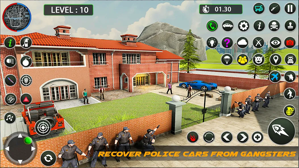 Police Game – Police Car Game  [МОД Бесконечные монеты] Screenshot 2